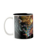 Fractal Chakra Wings Spirituality Mug