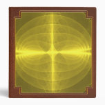Fractal - Christ - Holy Cross 3 Ring Binder