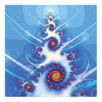Fractal Christmas Tree posters by mazcloset Fractal Christmas Tree posters