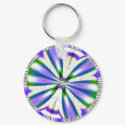 Fractal circle keychain by laly_sb Fractal circle keychain