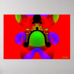 Fractal Clown Poster