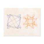 Fractal composition #14 post card