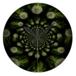 Fractal Dandelion Wallclock