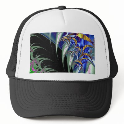 Fractal Design Hat by Rb_barnes2