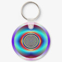 Fractal Design Keychain by Rb_barnes2 Fractal Design Keychain