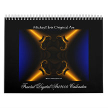 Fractal Digital Art 2009 Calendar