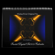 Fractal Digital Art 2009 Calendar