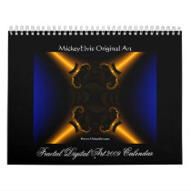 Fractal Digital Art 2009 Calendar