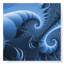 Fractal Dinosaur Wedgewood Print