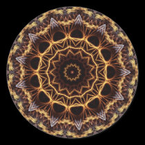 Fractal Doily Sticker by webgrrl Fractal Doily Sticker
