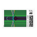 Fractal Dragonfly Postage postage