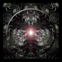 Fractal Dreamcatcher Poster posters by webgrrl Fractal Dreamcatcher Poster posters