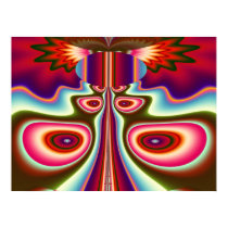 Fractal driven posters