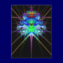 Fractal Escape postcards