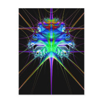 Fractal Escape postcards
