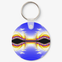 Fractal Eyes keychains