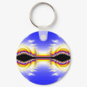 Fractal Eyes keychains