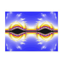 Fractal Eyes postcards