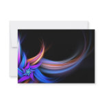 Fractal Feathers Design Custom Invite