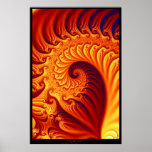 Fractal Fire Posters