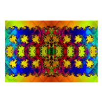 Fractal Flag posters