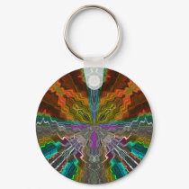 Fractal Flair keychains