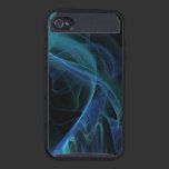 Fractal Flame: Blue Swirl skinit case