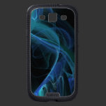 Fractal Flame: Blue Swirl skinit case