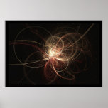 Fractal Flame : Cream Light Print