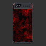 Fractal Flame: Red Coral skinit case