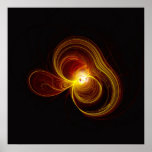 Fractal flame : Soulwave/Implosion Print
