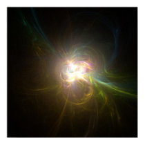 Fractal Flame : The inner light posters