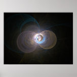 Fractal Flame : Three Poster