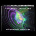 Fractal Flames Calendar 2011 - STANDARD/ MEDIUM