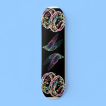 Fractal flight Skateboard by deesbasenjis Fractal flight Skateboard