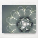 Fractal Flower Blue II - Mousepad