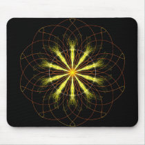 Fractal flower mousepads by cycreation Fractal flower mousepads