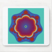 Fractal flower mousepads