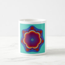 Fractal flower mugs