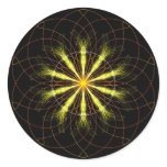 Fractal flower sticker