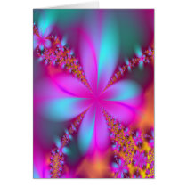 Fractal Flowers Cards