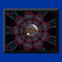 Fractal Forest Poster posters