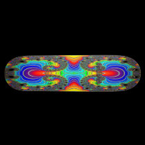 Fractal FR~16 Sick Stick Pro Skateboard Deck by Madfrax Fractal FR~16 Sick Stick Pro Skateboard Deck