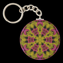 Fractal GeoMetric 05 Keychain keychains