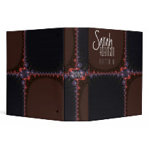 Fractal Gift Portfolio Binder by webgrrl Fractal Gift Portfolio Binder