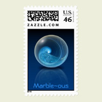 Fractal Glass Marble stamps