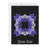 Fractal Goth Pattern Invitation