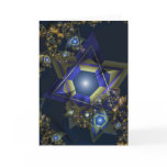 Fractal Hanukkah Card