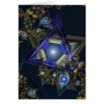 Fractal Hanukkah Card
