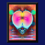 Fractal Heart 2-Frame Printed Right On The Poster!